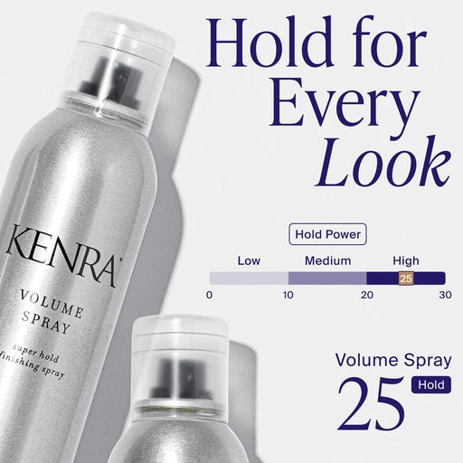 Kenra Professional Volume Spray 25 Super Hold Finishing & Styling Hairspray Flake-free & Fast-drying Wind & Humidity Resistance All Hair Types