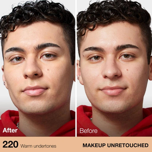 Maybelline Fit Me Matte + Poreless Liquid Foundation Makeup, Natural Beige - 220 Natural Beige