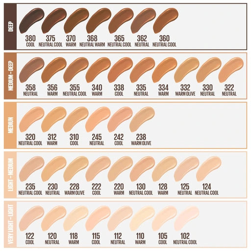 Maybelline Fit Me Matte + Poreless Liquid Foundation Makeup, Natural Beige - 220 Natural Beige
