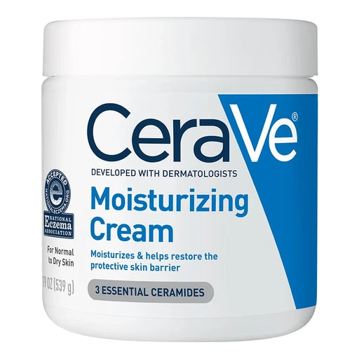 CeraVe Moisturizing Cream, Face & Body Moisturizer for Dry Skin, 19oz