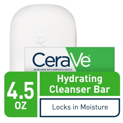 CeraVe Hydrating Cleanser Bar, Face Wash with 5% Moisturizing Cream, 4.5oz