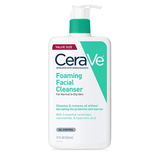 CeraVe Foaming Facial Cleanser for Oily Skin - 19 oz - Nan