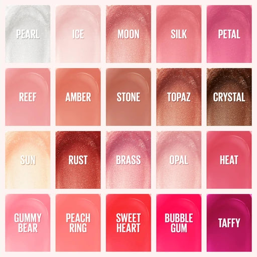 Maybelline Lifter Gloss Hydrating Lip Gloss with Hyaluronic Acid - Moon (Nude Pink) - 03 Moon