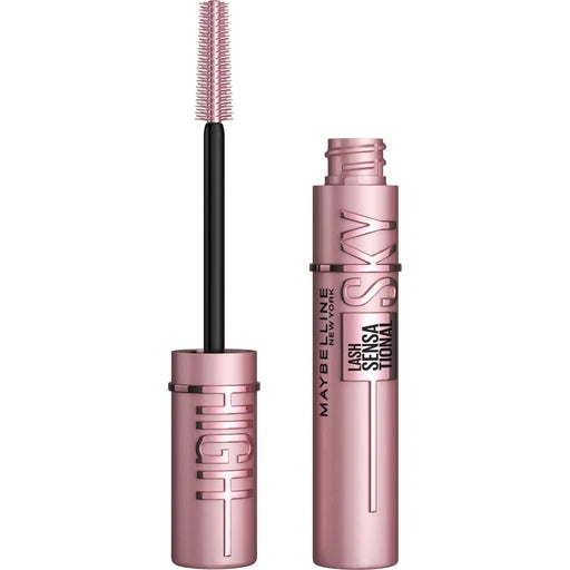 Maybelline Lash Sensational Sky High Washable Mascara - Volumizing & Lengthening - Blackest Black