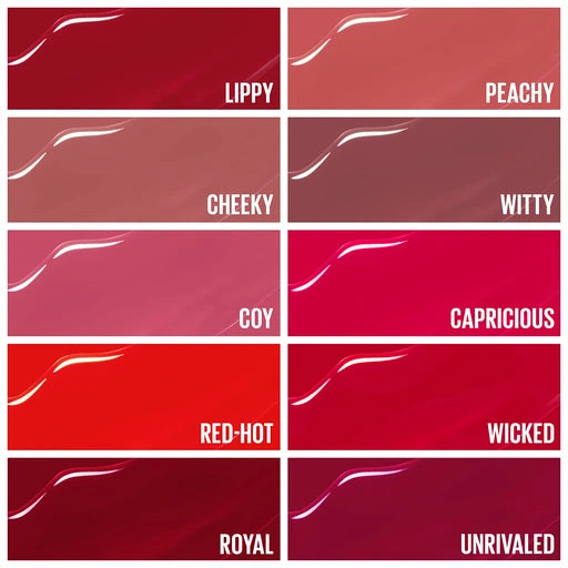 Maybelline Super Stay Vinyl Ink Liquid Lipcolor - Cheeky (Rose Nude), Longwear High Pigment with Instant Shine, 0.14 fl oz - 35 Cheeky