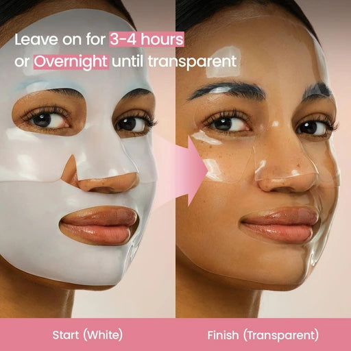 BIODANCE Bio-Collagen Real Deep Mask, Hydrating Overnight Hydrogel Face Mask, Pore Minimizing, Plumping, Elasticity Improvement, Korean Skin Care, Self Care Gifts for Women 1.19oz(34g) x 16ea