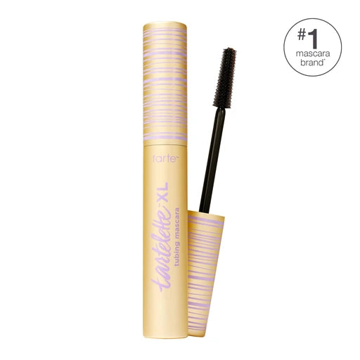 tarte tartelette XL tubing mascara Lash Extensions in a Tube with Peptide, Extra-Bold Buildable Lifted Length & Volume, Smudge-Proof Longwear, Easy-to-Remove, Vegan & Cruelty-Free