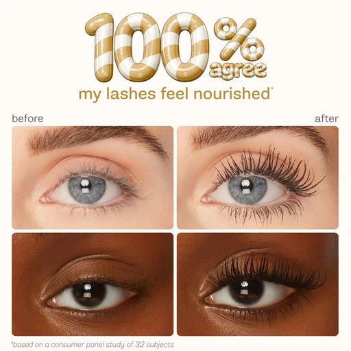 tarte tartelette XL tubing mascara Lash Extensions in a Tube with Peptide, Extra-Bold Buildable Lifted Length & Volume, Smudge-Proof Longwear, Easy-to-Remove, Vegan & Cruelty-Free