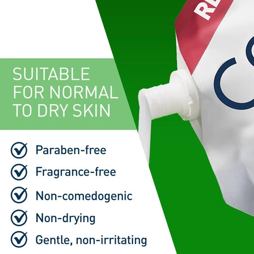 CeraVe Hydrating Cleanser with Hyaluronic Acid for Dry Skin, 16oz - Nan