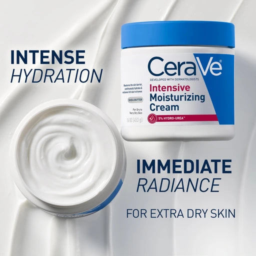 CeraVe Intensive Moisturizing Cream with Shea Butter for Dry Skin, 19oz