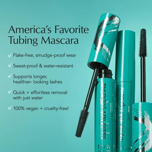 Thrive Causemetics Liquid Lash Extensions Mascara, Brown Black Shade