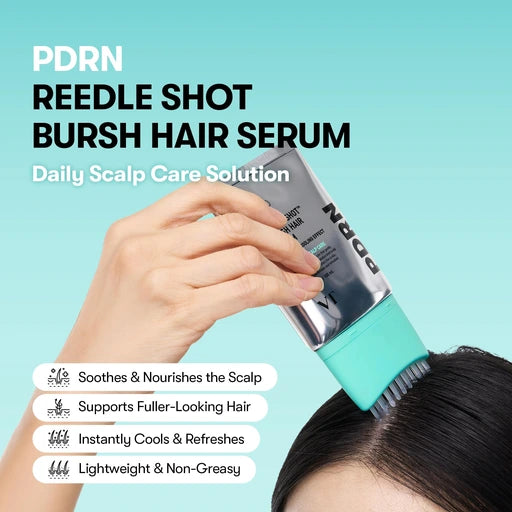 VT COSMETICS PDRN Reedle Shot Brush Hair Serum, 100 ml (3.38 fl oz )