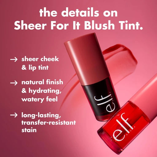 e.l.f. Sheer For It Blush Tint, Burgun-did That