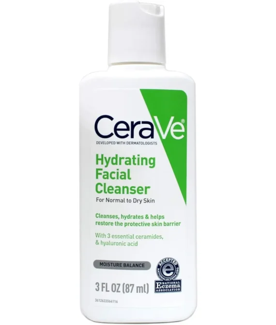 CeraVe Hydrating Facial Cleanser 3 Fl. Oz