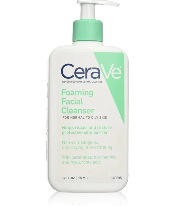 CeraVe Foaming Facial Cleanser (355ml Pack of 2)