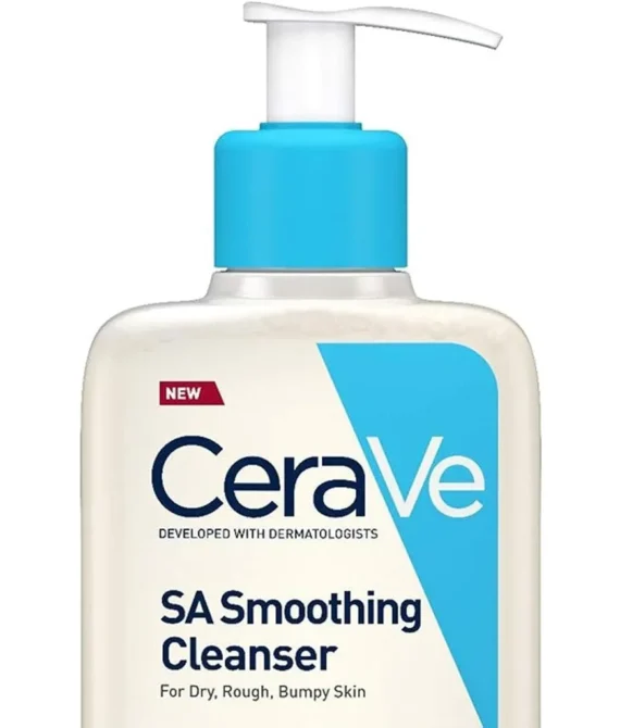 Cerave Sa Smoothing Face And Body Cleanser For Dry Rough And Bumpy Skin 473Ml With Salicylic Acid