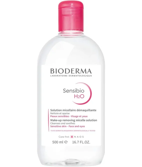 Bioderma Sensibio H2O Make-Up Removing Micellar Water – Sensitive Skin 500ml