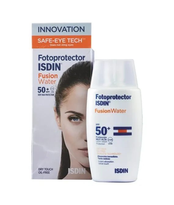 Isdin Fotoprotector Fusion Water Oil Control Fps 50+ Facial Sunscreen. 50Ml