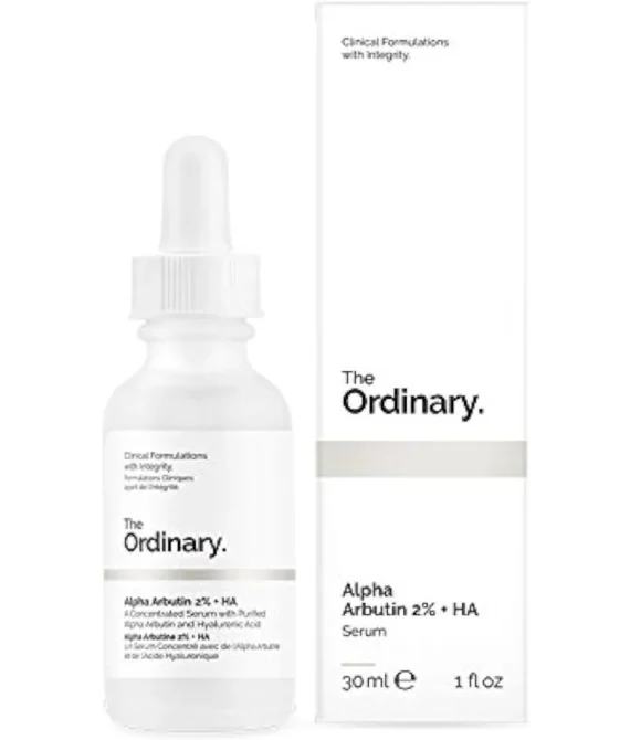 The Ordinary Alpha Arbutin and Hyaluronic Acid Stain Resistant Serum (30ml)