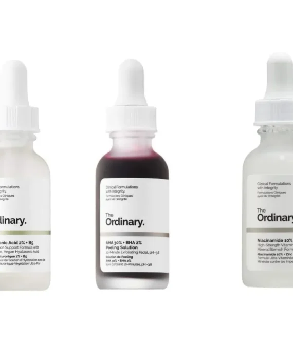 The Ordinary Niacinamide 10% & Zinc 1% Peeling Solution with AHA 30% & BHA 2% Hyaluronic Acid Serum (30ml)