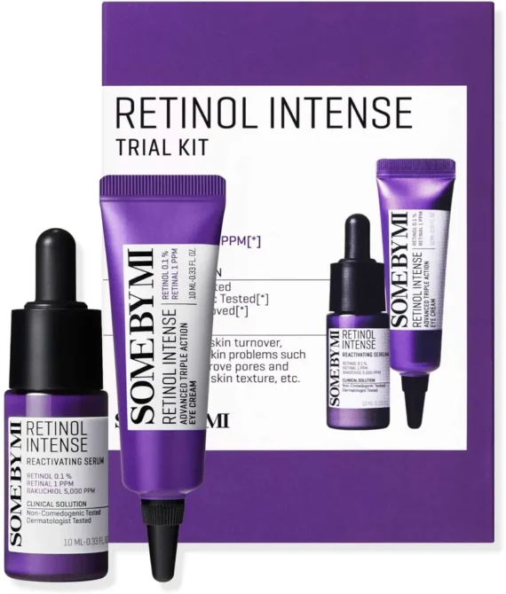 Some By Mi Retinol Intense Eye Cream and Serum 2-Pieces Trial Kit