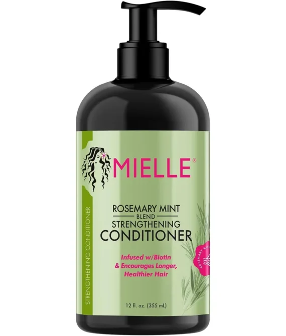 Mielle Organics Rosemary Mint Strengthening Conditioner with Biotin 12 Ounce