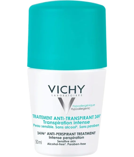 Vichy 48 Hour Anti-Perspirant Treatment Roll-On for Sensitive Skin 50 ml