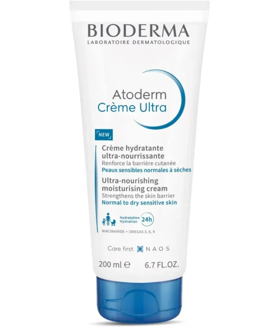 Bioderma Atoderm Nourishing Cream for Unisex – 6.7 oz Cream