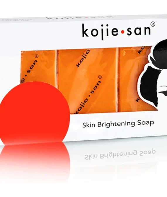 Kojie San Skin Brightening Soap – The Original Kojic Acid Soap with Brightening and Moisturizing Properties Even Skin Tone and Reduce Appearance of Hyperpigmentation (65 grams 3 Bars Per Pack)