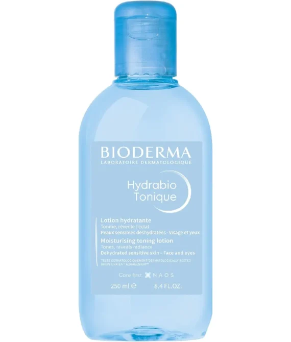 Bioderma Hydrabio Tonique Moisturizing Toning Lotion For Dehydrated Skin 250ml