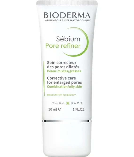 Bioderma Sebium Pore Refiner Corrective Care Cream For Combination To Oily Skin 30ml White 0.16 Ounce (Pack Of 1)