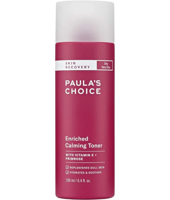 Paulas Choice SKIN RECOVERY Calming Toner 6.4 Ounce Bottle Toner for the Face for Sensitive Facial Skin and Dry Redness-Prone Skin