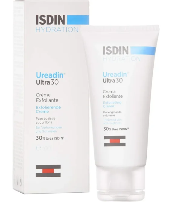 ISDIN Ureadin Ultra 30 Emollient Cream 50ml Very dry and flaky skin | Maximum hydration and helps relieve itching