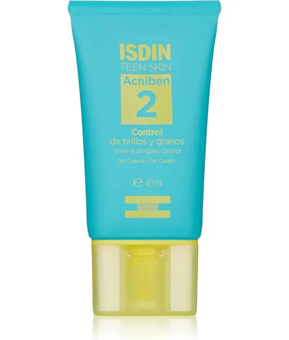 Isdin Acniben Teen Skin Gel Cream | Shine And Acne Control | 1 X 40Ml 8470003245920