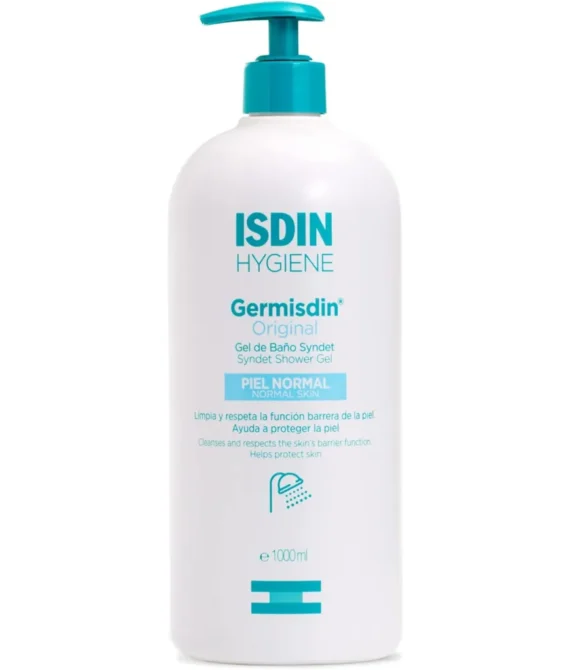 Isdin Germisdin Original Syndet Shower Gel (1000Ml) | Shower Gel For Daily Use