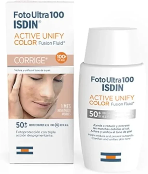 Isdin Foto Ultra 100 Active Unify Fusion Fluid Color 50 ML Pack Of 1