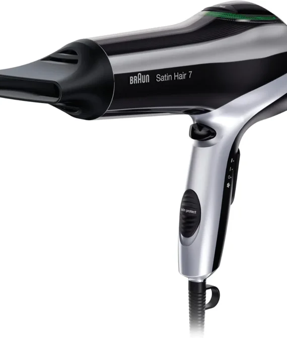 Braun Satin Hair 7 HD 710 Hair Dryer with IonTec and Satin Protect Technology 2200 Watt