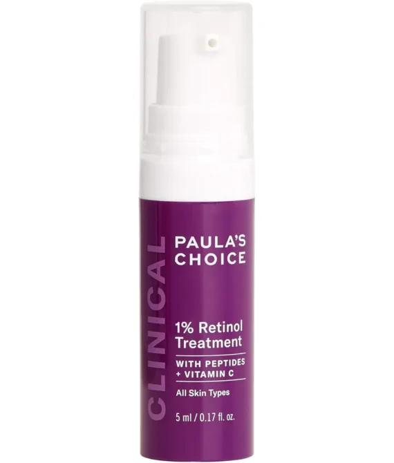 PAULAS CHOICE CLINICAL 1% Retinol Treatment Cream | Peptides Vitamin C & Licorice Extract |.