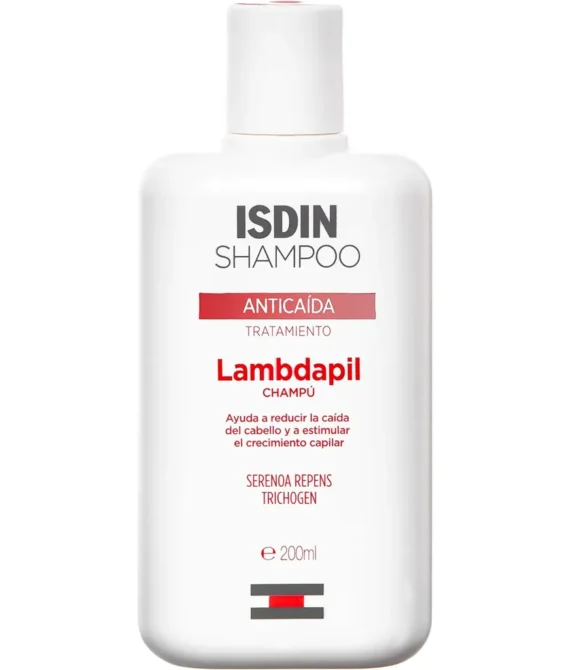 Isdin Lambdapil Anti-Hair Loss Shampoo (200Ml) | Helps Reduce Excessive Hair Loss And Stimulate Follicle Growth