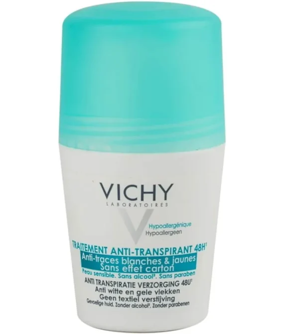 VICHY DEO traitement anti-transpirant 48h roll-on 50 ml