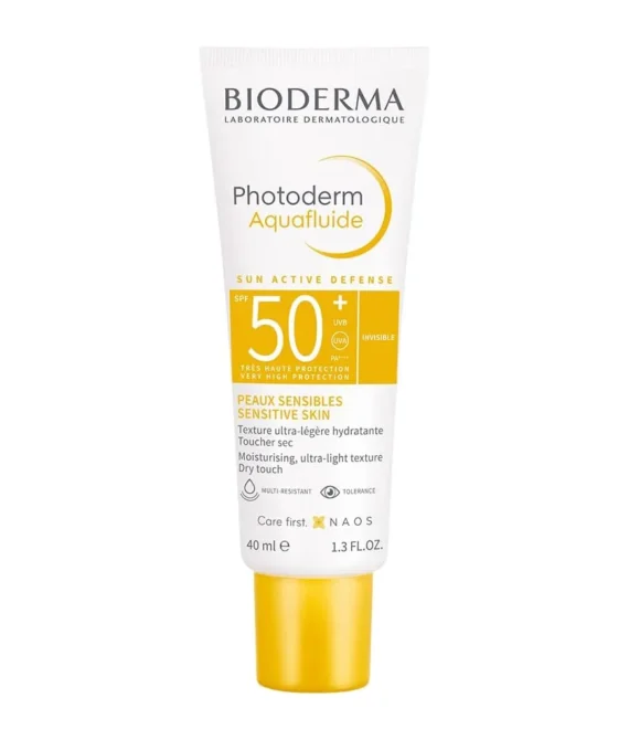 BIODERMA Photoderm MAX Aquafluide SPF 50+ Dry Touch Mat Finish Sunscreen Light Tint 40 ml