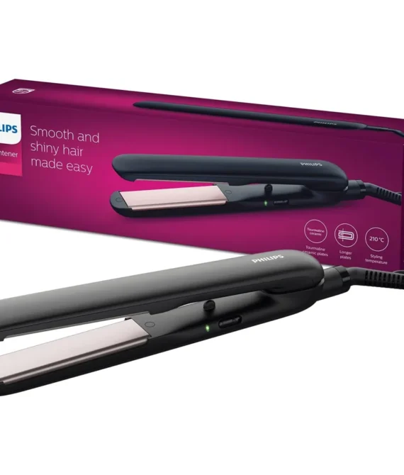 Philips Hp8321 Essential Care 1-Inch Ceramic Hair Straightener Black