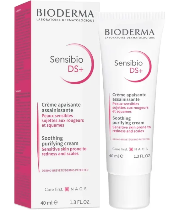 Bioderma Sensibio DS+ Soothing Purifying Cream for Seborrheic Dermatitis Sensitive Skin 40ml