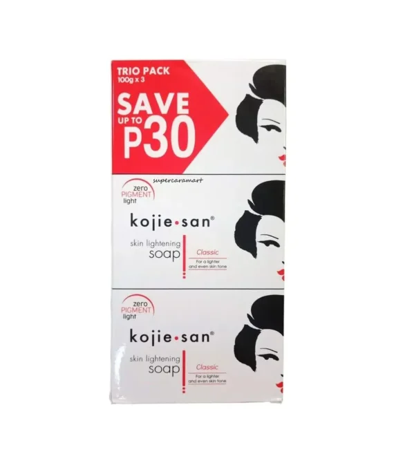 Kojie San Skin Lightening Soap100g (Pack of 3)