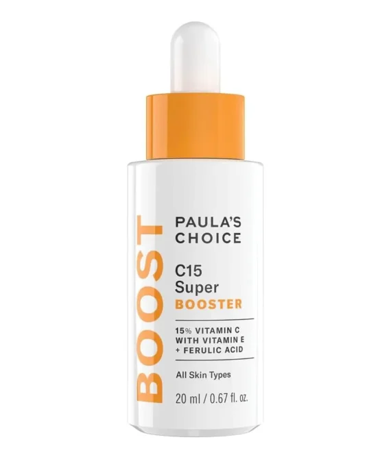 Paulas Choice BOOST C15 Super Booster | 15% Vitamin C with Vitamin E & Ferulic Acid | Skin.