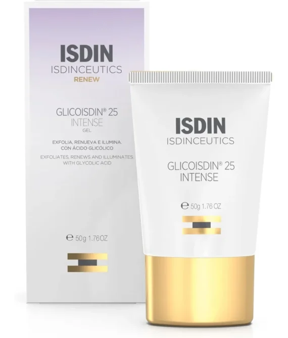 ISDIN Isdinceutics Glicoisdin 25 Intense Gel (50g) | Facial gel with peeling effect exfoliates the surface of the skin and helps to smooth its texture