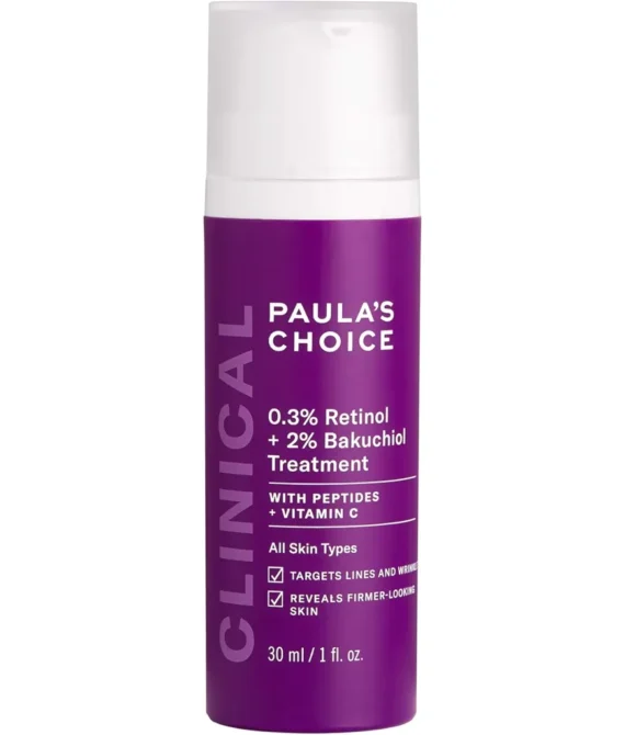 CLINICAL 03% RETINOL + 2% BAKUCHIOL TREATMENT – 30 ML