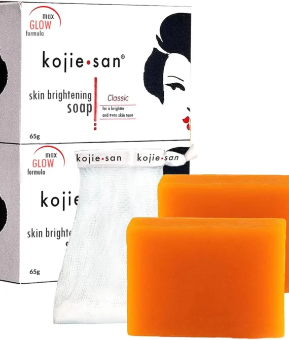 Kojie San Original Kojie San Facial Beauty Soap – 65g 2 Bars Per Pack – Guaranteed Authentic