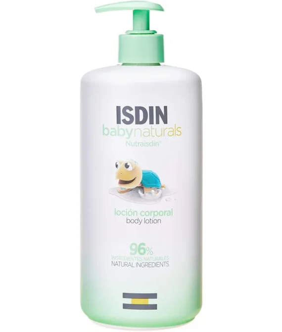 Isdin Babynaturals Body Lotion (750Ml) | Hydrating Body Lotion For BabyS Daily Skin Care | Suitable From 0 Months | Pediatric And Dermatologically Tested