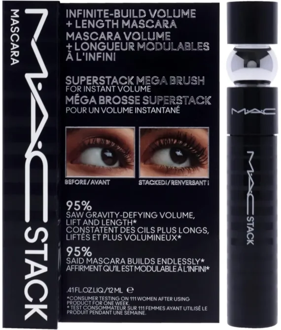 MAC MAC Stack Mascara Superstack Macro Brush Mascara Women 0.41 oz